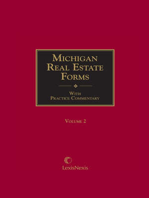 cover image of Michigan Real Estate Forms